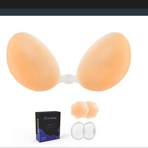 2 for $20Adhesive Stick Bra Sticky Invisible Bra ,Silicone Strapless Br
